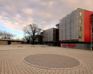 Outside Loughborough University, Leicestershire from The Custom Group